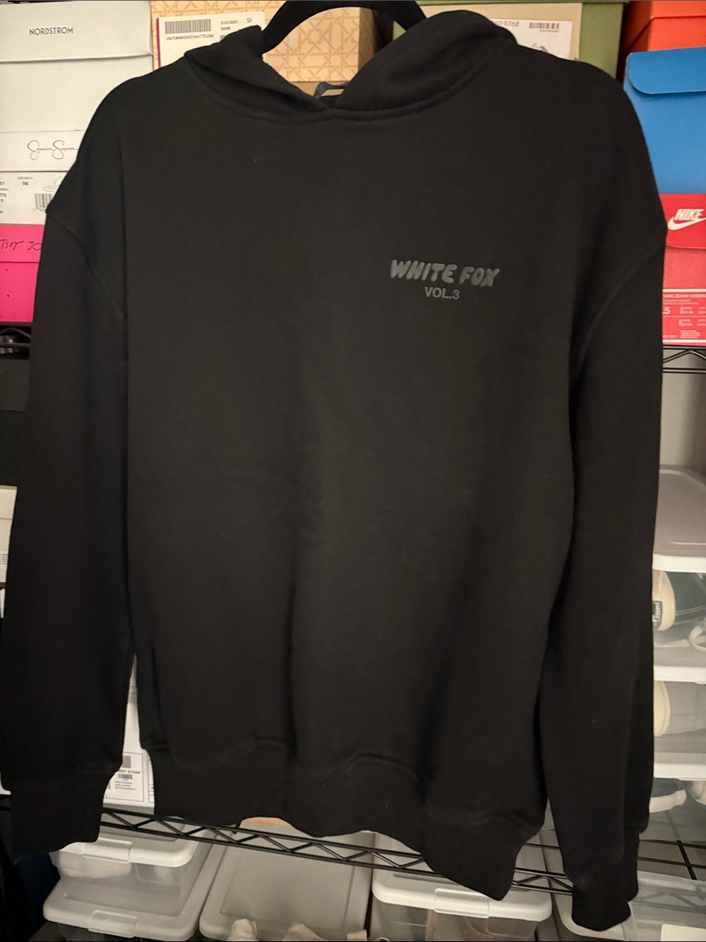 White Fox Boutique Black Vol.3 Crewneck Hoodie Sweater